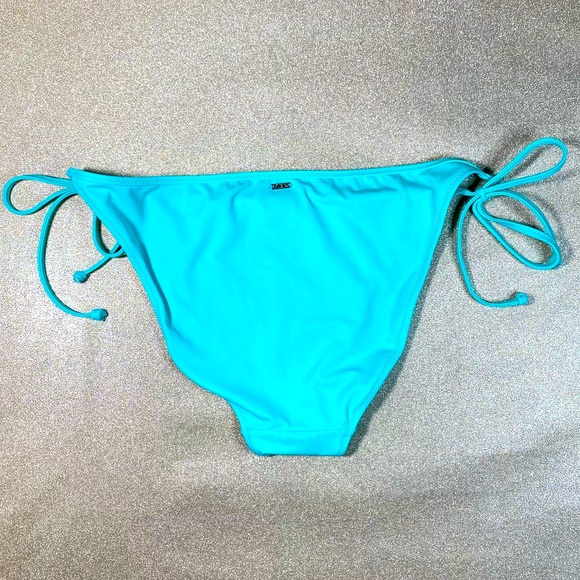 Victoria’s Secret PINK - teal tie-side bikini bottoms! - Picture 4 of 7